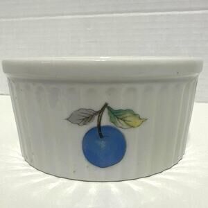 Vint-Andrea Sadek Fruit & Butterfly ramekin collectible oven2table cookware.